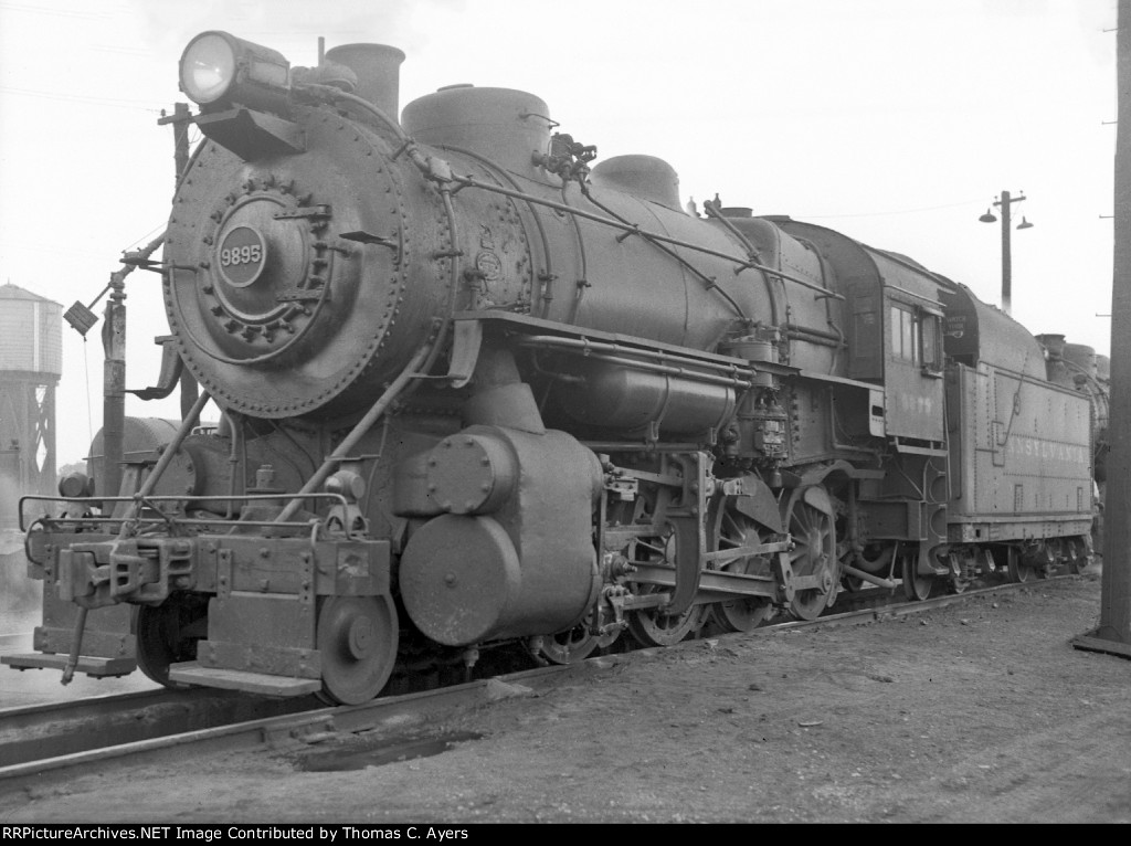 PRR 9895, H-10S, 1956